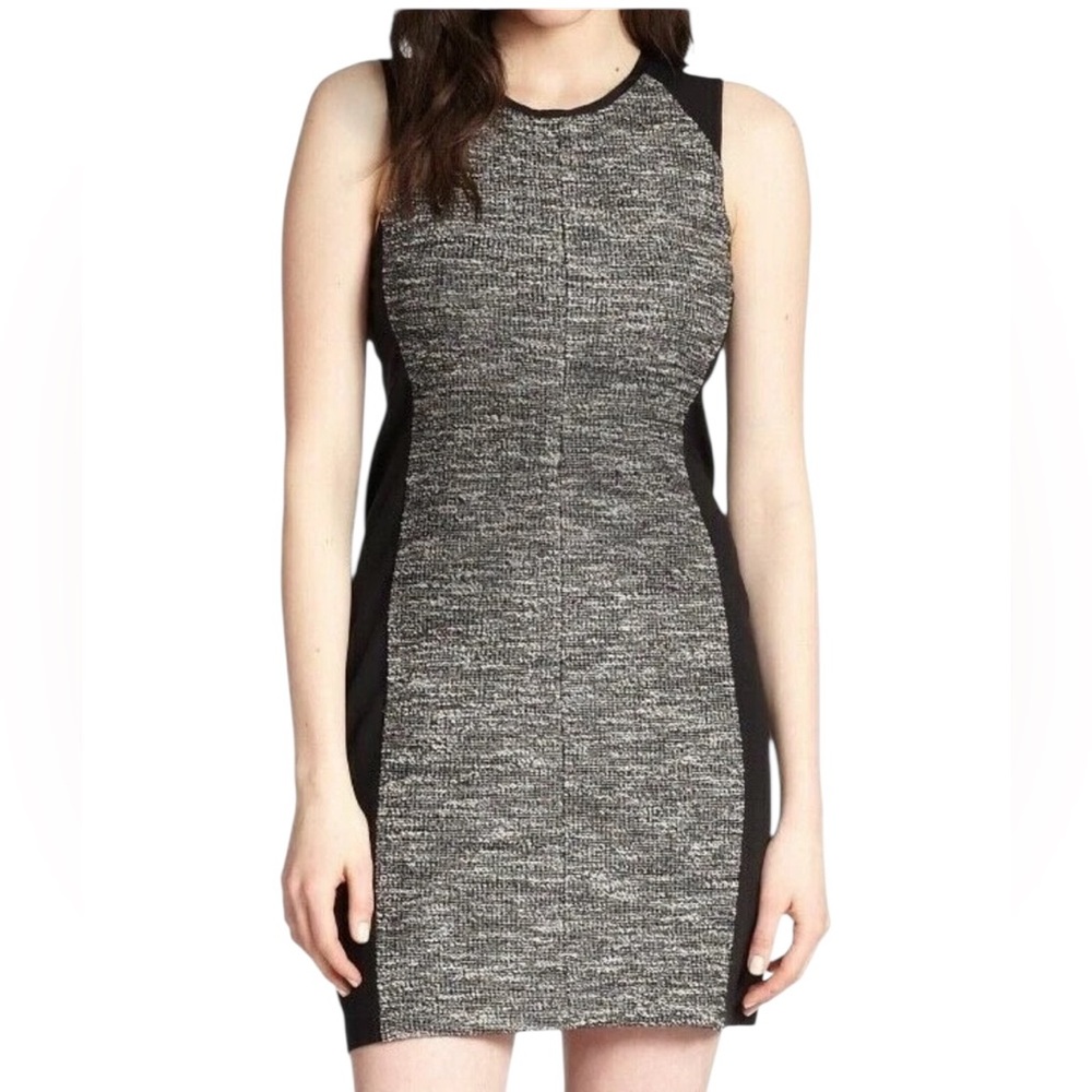 Eileen Fisher Tweed Knit Sleeveless Dress women’s Small